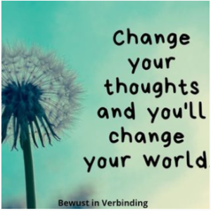 change your thoughts